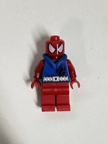 Lego Scarlet Spider Minifigure Marvel Spider-Man sh274 76057 Web Warriors Bridge