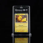 Pikachu 051/162 "2026 Pokemon Day" Stamp - Cosmos Holo Pokemon Tag 9 Mint (943)