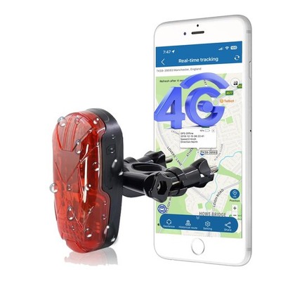 Winnes 4G GPS Tracker für Fahrrad Motorrad mit SOS, IP67 Wasserdicht Echt... 