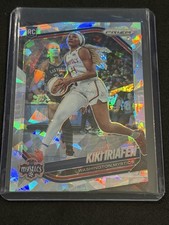 2025 Panini Prizm WNBA #72 Kiki Iriafen Ice Prizms