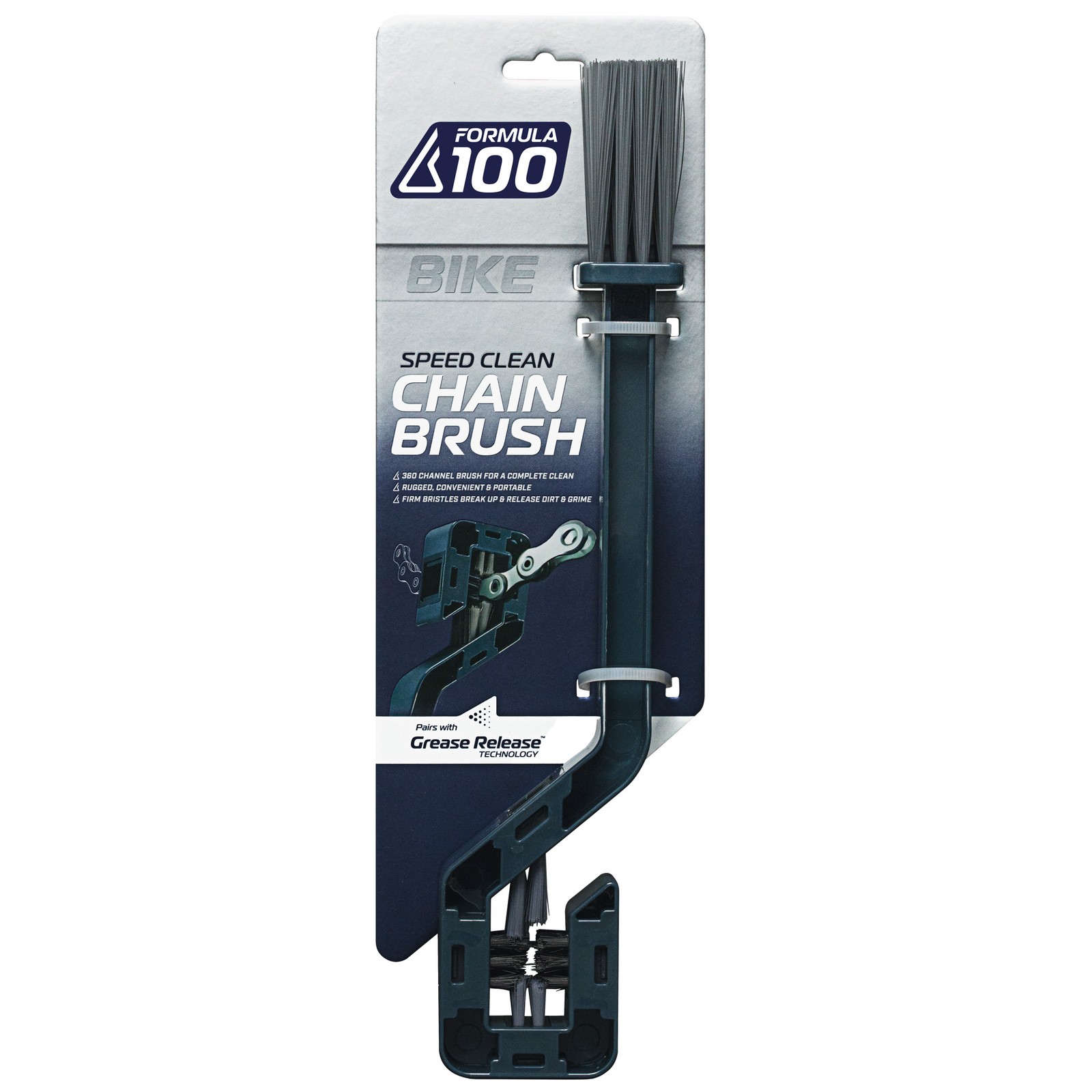 Щетка для цепной трансмиссии Formula 100 Speed Clean для глубокой очистки двойной плотности 3990₽