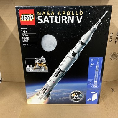 LEGO Ideas NASA Apollo Saturn V Rocket 21309- New, sealed