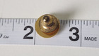 Vintage Navy League US NL Gold Tone Lapel Pin Tie Tack Blue Enamel 1/2" — photo 9