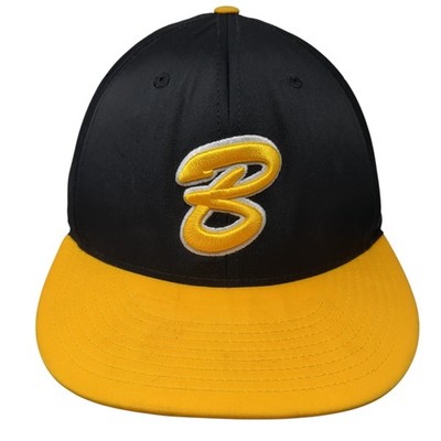B Logo Fitted Baseball Cap Multi XL Embroidered Breathable PTS Lite Richardson
