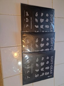 3 pack Quick-Dry UPF 50+ Baseball Cap Dark black
