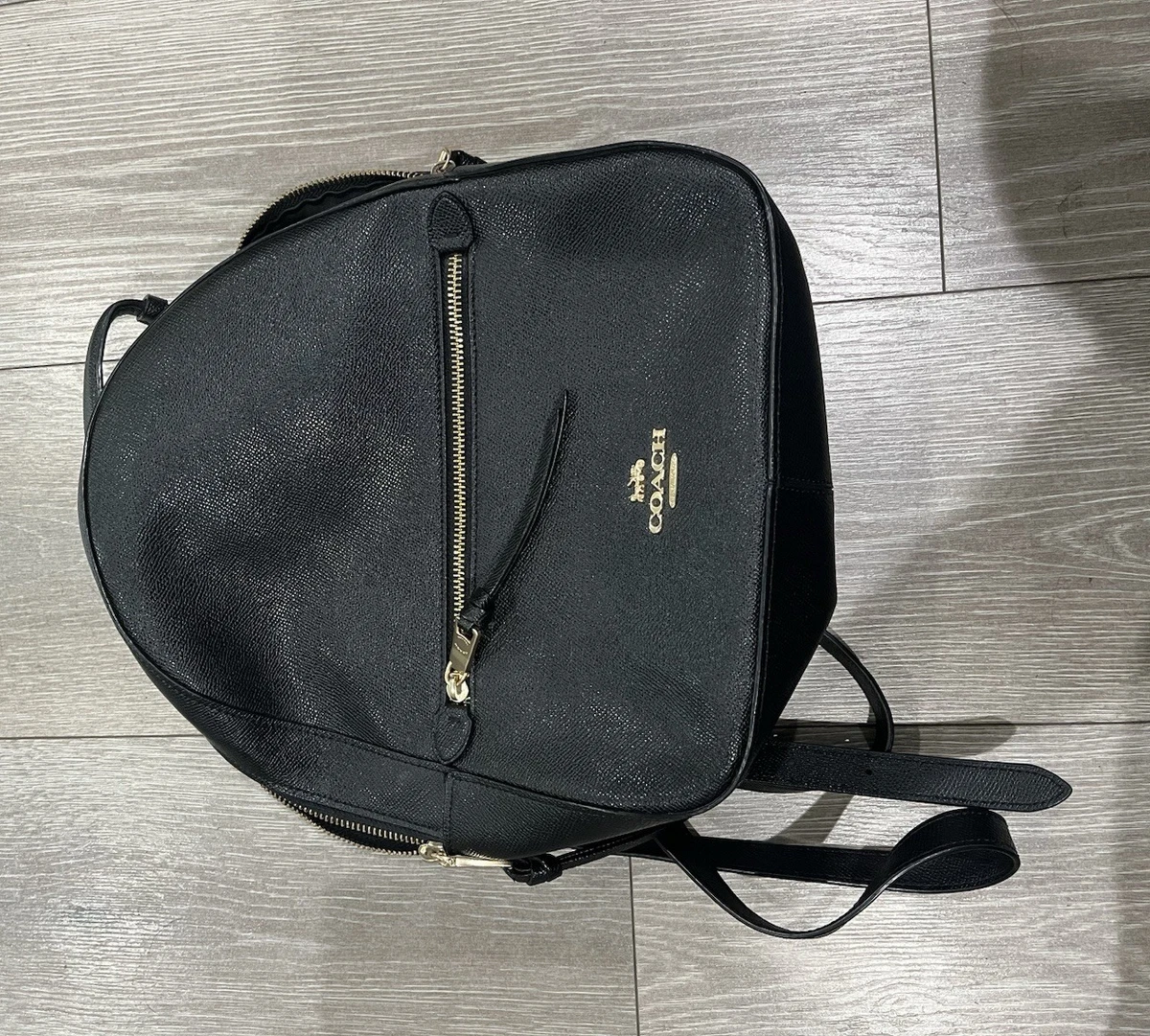 Coach Black Leather Backpack Bags & Handbags for Women for sale | eBay