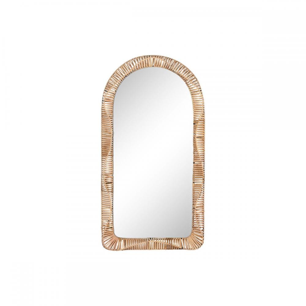 4026288 Home Esprit Specchio da parete Home ESPRIT Naturale Tropicale 61,5 x 7 x