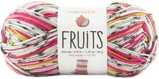 Premier Fruits Yarn-Dragon Fruit - 3 Pack