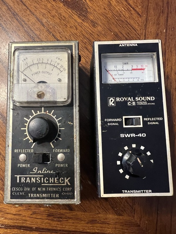 Ham Radio equipment Field Strength SWR Meters
