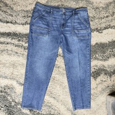 Terra  Sky Blue straight leg jeans.