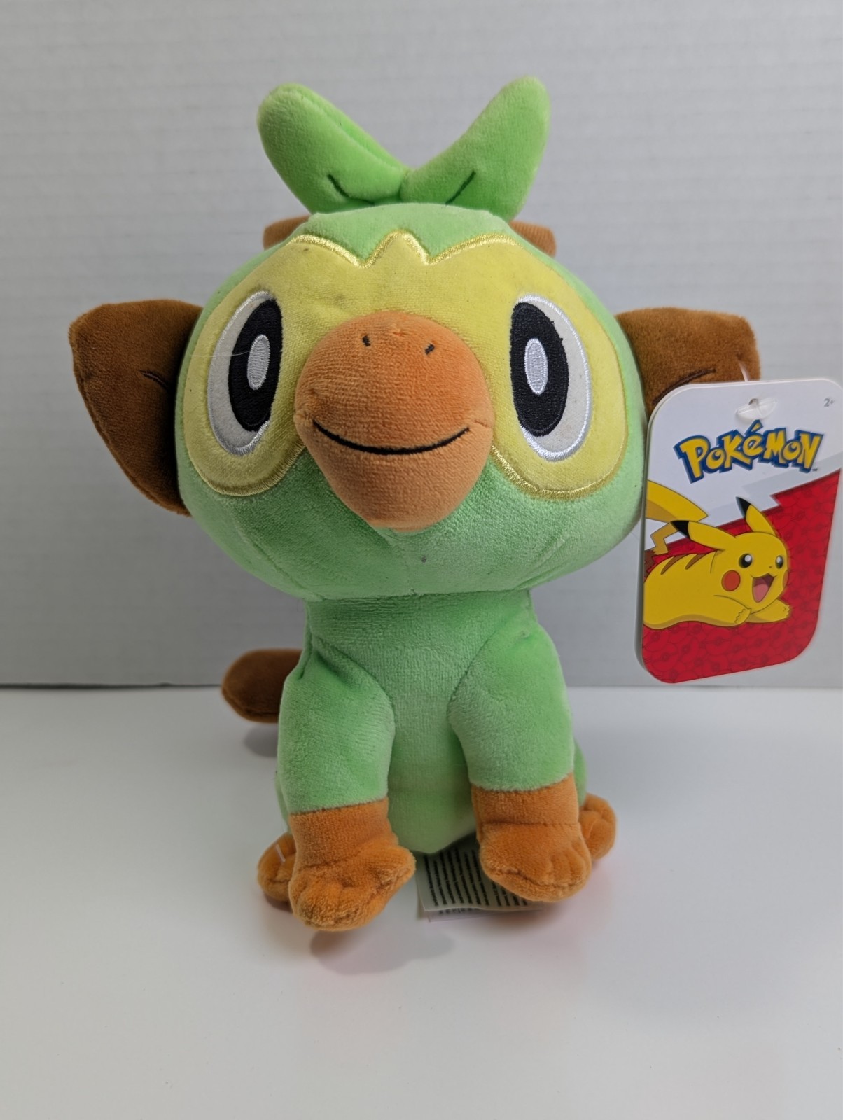 Jazwares Pokémon Sword & Shield - Grookey 8" Inch Plush -NEW- 