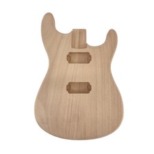 DIY Electric Guitar Body Mahogany Wood HH Pickups for Replacement-Build Guitar