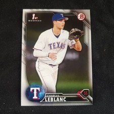 2016 Bowman Draft Picks & Prospects 1st Bowman Charles Leblanc #BD-103 Texas