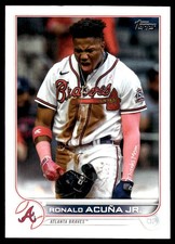 Ronald Acuna Jr. 2022 Topps Chrome #165 Braves MLB READ FREE SHIP AutographDen