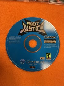 Project Justice (Sega Dreamcast, 2001) CIB Complete TESTED 🔥🔥