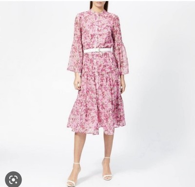 michael kors floral midi dress MICHAEL Michael Kors Floral Midi-Dress