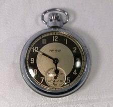 Vintage 1951 Festival of Britain Ingersoll Triumph Pocket Watch Working Mechanic