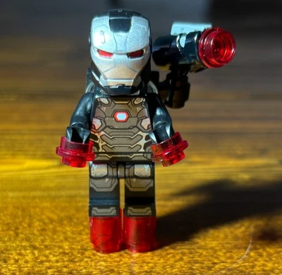 LEGO Marvel Superheroes Black War Machine Civil War Minifigure sh258 (76051) - Image 1 of 4