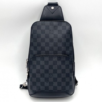 Louis Vuitton Avenue Sling Bag Damier Graphite Crossbody Schwarz