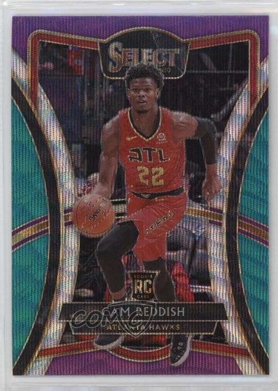 2019-20 Panini Select Premier Level Tri-Color Prizm Cam Reddish #144 15fy