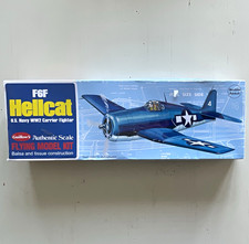 Guillow's 1:18 F6F Hellcat Flying Airplane Kit Balsa  Tissue, KIT 503