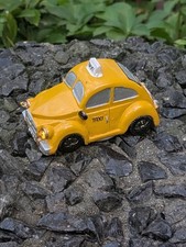 Vtg Yellow Plastic Vw Volkswagen Beetle Bug Car Toy Headlights Work Taxi Figure Vtg Yellow Plastic Vw Volkswagen Beetle Bug Car Toy Headlights Work Taxi Figure
