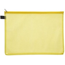 Zipper Pouch, A6, Yellow