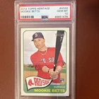 Topps 2014 Heritage High Number Mookie Betts Rookie #H558 PSA 10 Boston Red Sox