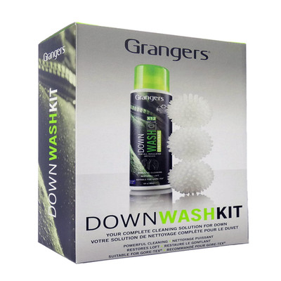 Granger'S Grangers Down Wash Kit Down Wash 10 Oz Concentrate And 3 Reusable Dry