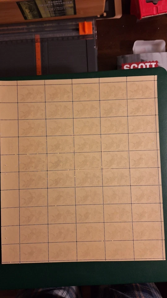 U.S. Scott #1362, M/F/NH, Mint Sheet, Wood Ducks, 6 cent, p-11, 1968 - Image 2 of 4