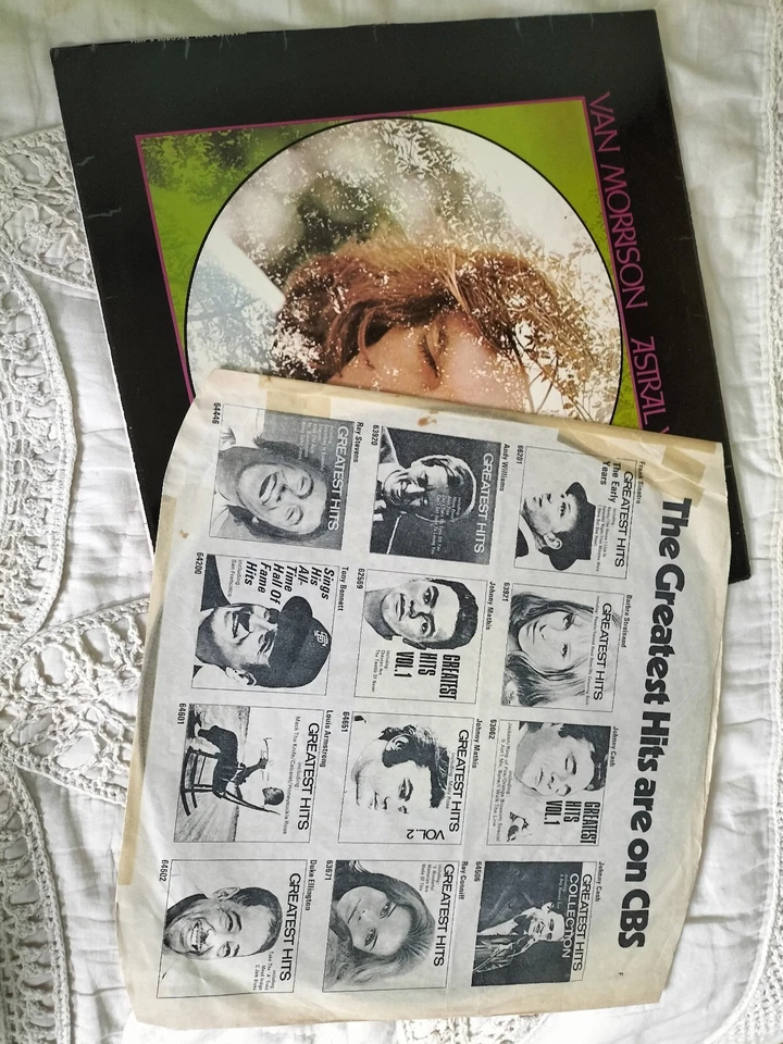 Van Morrison Astral Weeks 1968 Original Vinyl LP Album Record Early Pressing - Image 4 of 4