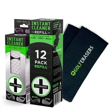 Instant Golf Eraser, Premium Dual-Sided Sponge - Golf Club Cleaner, Golf Ball...