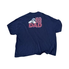 Big Dogs Tee Shirt T Shirt 5XL Authentic Navy I Am The Big Dog Dad