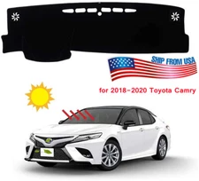 Car Dash Cover Mat Custom Fit for Toyota Camry 2018-2024 Dashboard Cover Carpet