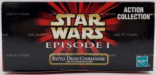 Star Wars Episode I Battle Droid Commander Action Figure 1999 Hasbro #26284 NRFB - Picture 7 of 7