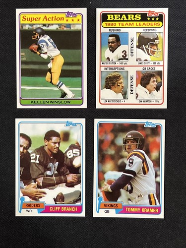 1981 Topps Football Complete Set 1-528 Mint Mint Beautiful Joe Montana Rookie RC - Picture 8 of 17