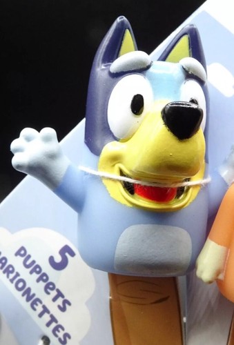2023 "Bluey & Friends" TV Cartoon Show / 5 Fingerpuppen von BBC / LUDO Studios - Neu - Bild 10 von 15
