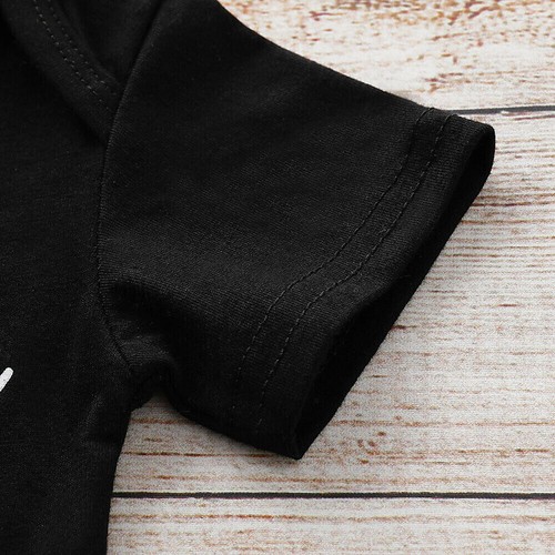 US Newborn Baby Boy Girl Tops Romper Bodysuit Jumpsuit Pants Outfits Clothes Set - Picture 5 of 8