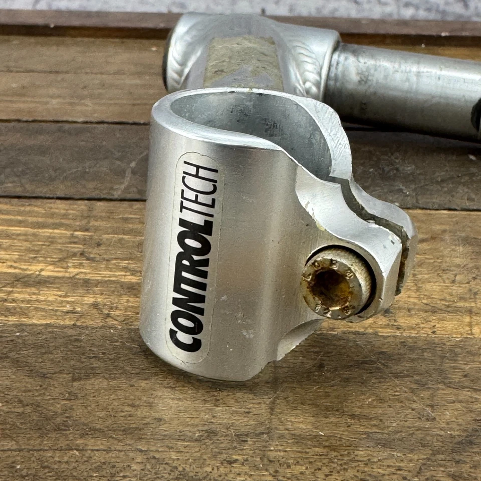 Vintage Control Tech Stem 1 in Threaded Quill 26 mm 130 mm USA Road Race Drop - Image 2 of 4