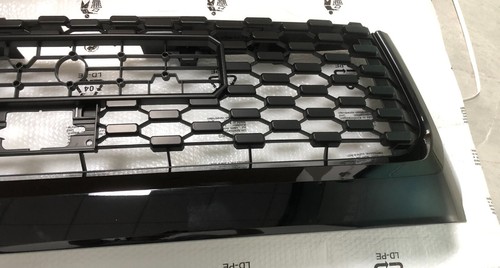 Front Grille fits for Tundra 2014-2021 Radiator Mesh W/O Light Glossy Black - Picture 4 of 6