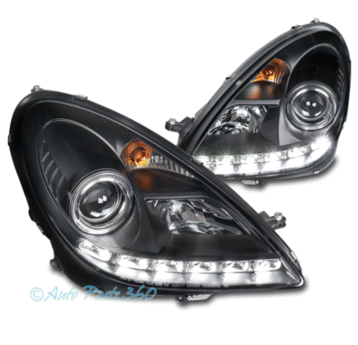 For 05-11 Mercedes-Benz R171 SLK LED Projector Headlights Lamp