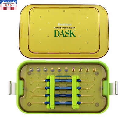 DASK Advanced Sinus Kit Lift Drills Stoppers Dental Implant Elevation Instrument