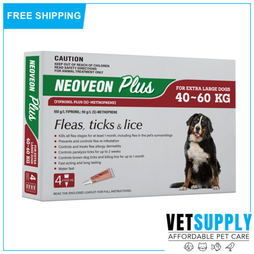 Neoveon Plus - For Extra Large Dog 40 to 60 Kg Red 4 Pack - Picture 1 of 1