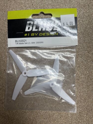 Blade BLH2021 Tail Rotor Blade Set (2), White: 200 SR X