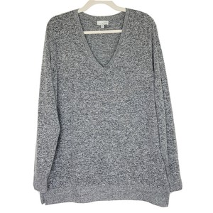 lucky brand v neck tunic sweater