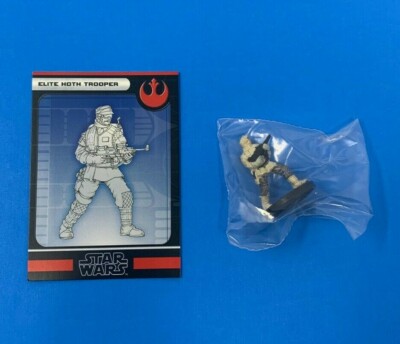 Figurine Star Wars Miniatures : Hoth Trooper Officer 9/60 - Occasion