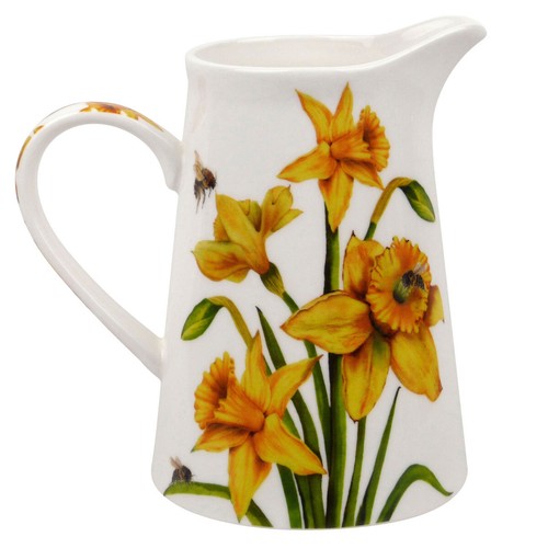 Jarra China The Leonardo Collection con narcisos abejas 500 ml - Imagen 2 de 6