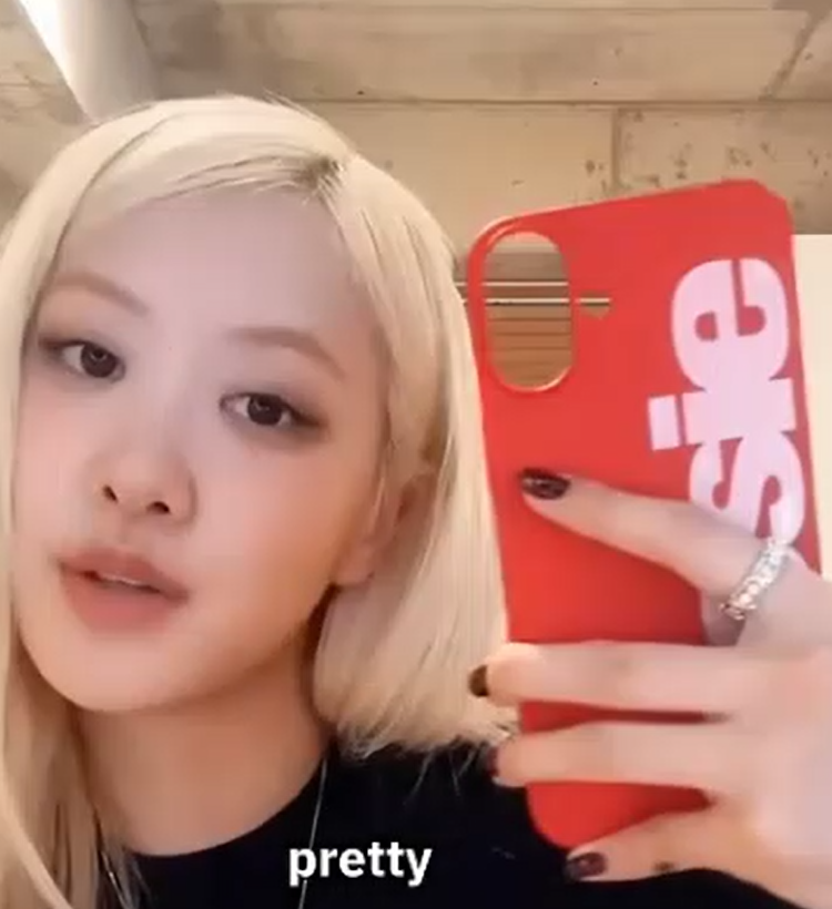 BLACKPINK ロゼ iPhone16Plus RED ケース BLACKPINK ROSE Rosie Phone Case iPhone 15 16 series, Galaxy