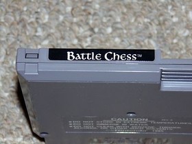 Battle Chess Nintendo NES Complete in Box Data East