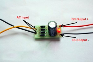 Ac Dc Converter 6 12 24v To 12v Full Bridge Rectifier Filter Power Supply Module Ebay